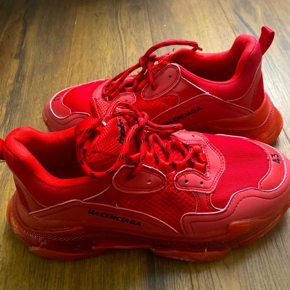 Balenciaga Triple s clear sole sneaker